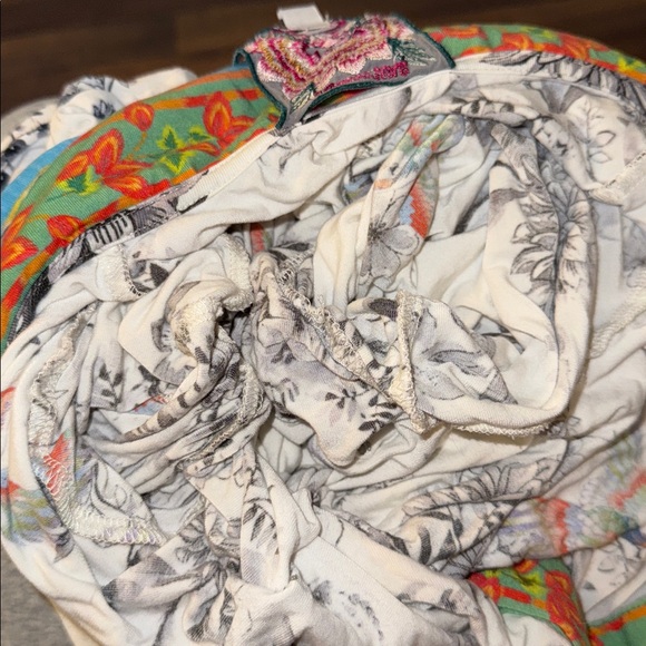 Johnny Was Size Extra Large The Janie Favorite Polo Swing Dress Bird Print Comfy - Picture 4 of 15